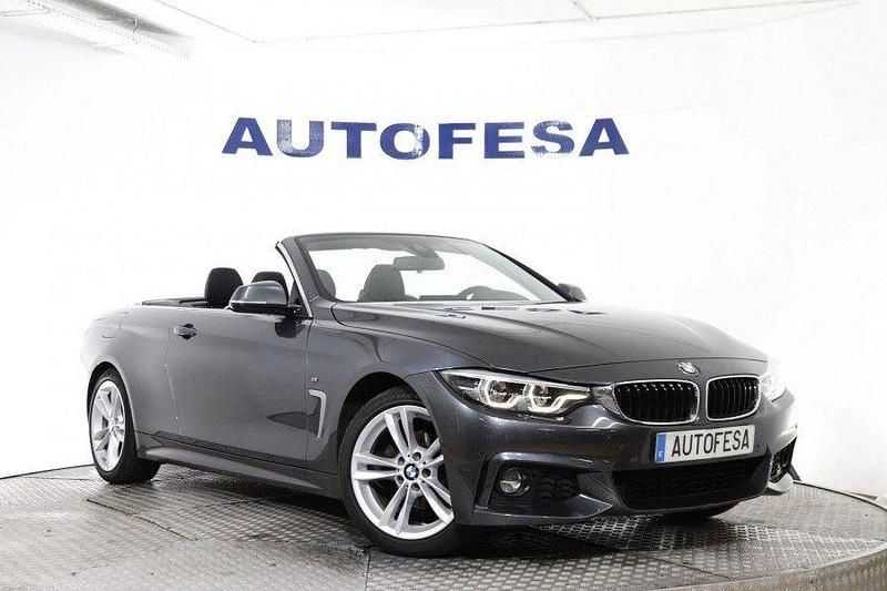 Usado BMW 420 M Sport 184 CV (135 kW) 2017 Gris titanio Descapotable
