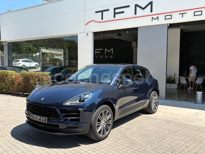 Azul Usado 2018 Porsche Macan SUV | 46.900 € (Un poco caro) - Imagen 1/4