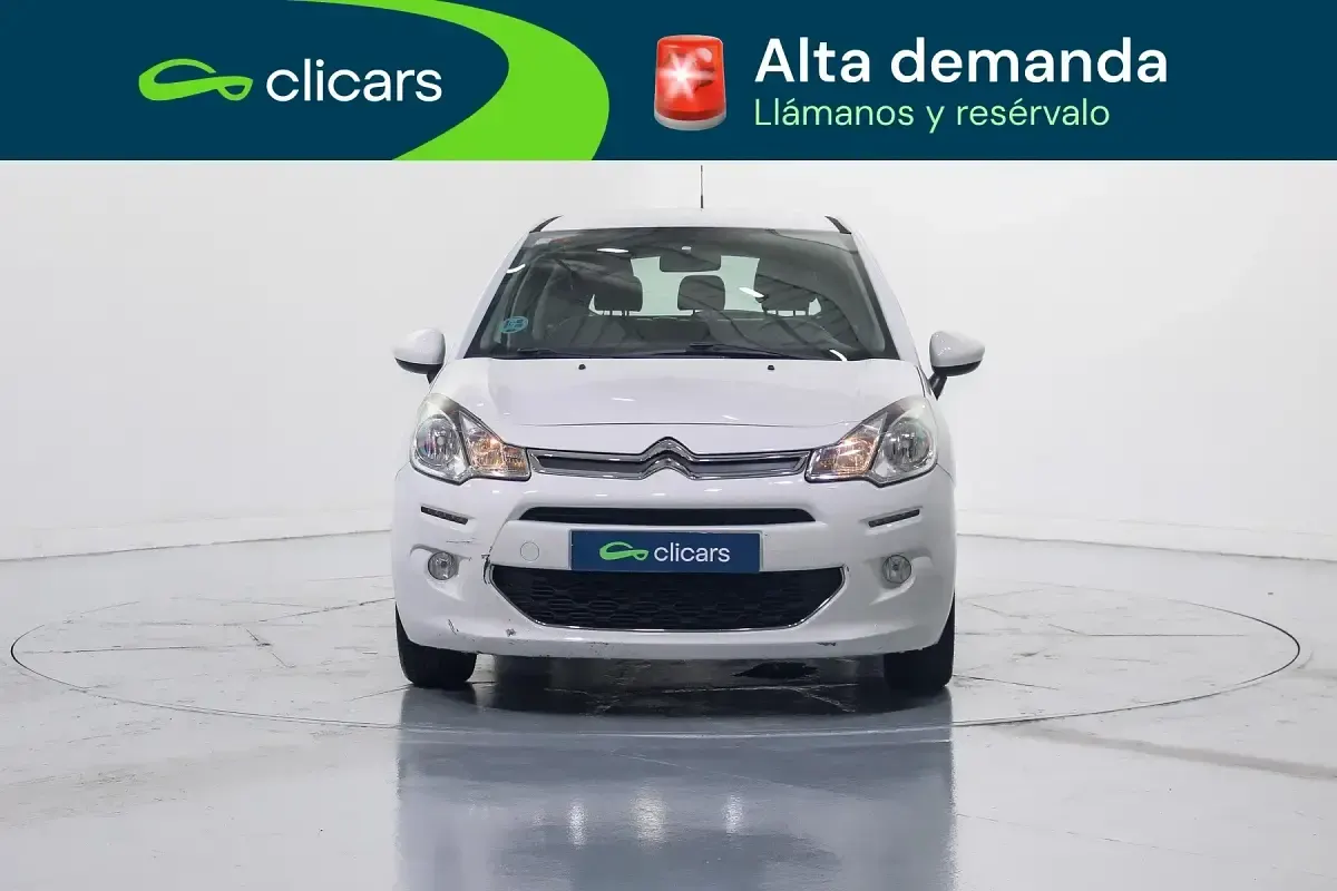 Usado Citroën C3 Live 82 CV (60 kW) 2016 Blanco Berlina