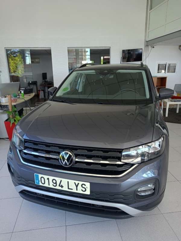 Gris Usado 2022 VW T-Cross Advance SUV | 16.950 € (Precio justo) - Imagen 1/4