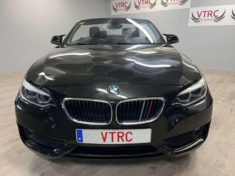 Usado BMW 218 Comfort Edition 150 CV (110 kW) 2016 Negro Descapotable