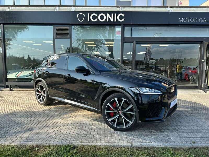 Negro Usado 2019 Jaguar F-Pace SVR SUV | 59.900 € (Un poco caro) - Imagen 1/4