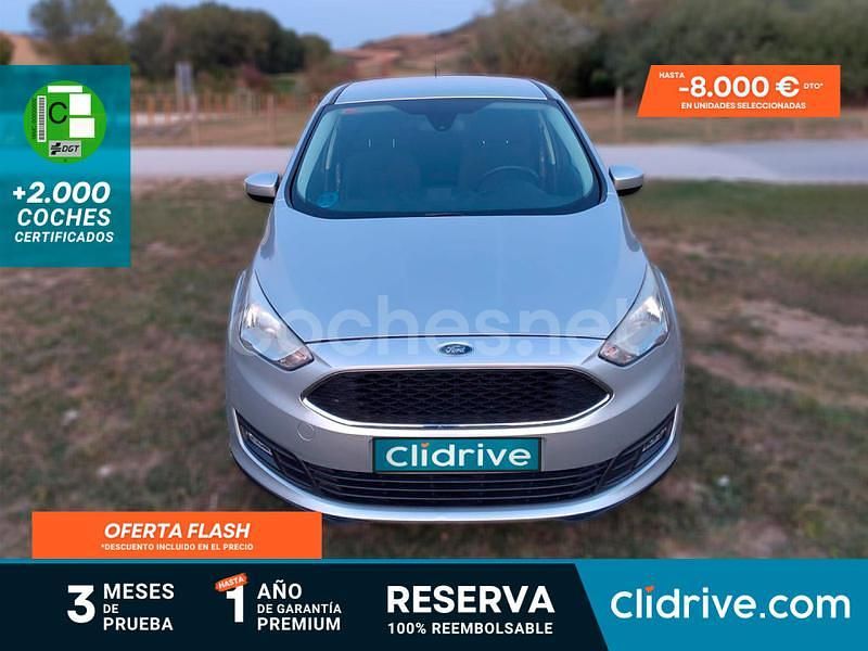 Gris / plata Usado 2017 Ford C-MAX Trend Monovolumen | 10.890 € (Precio justo) - Imagen 1/3