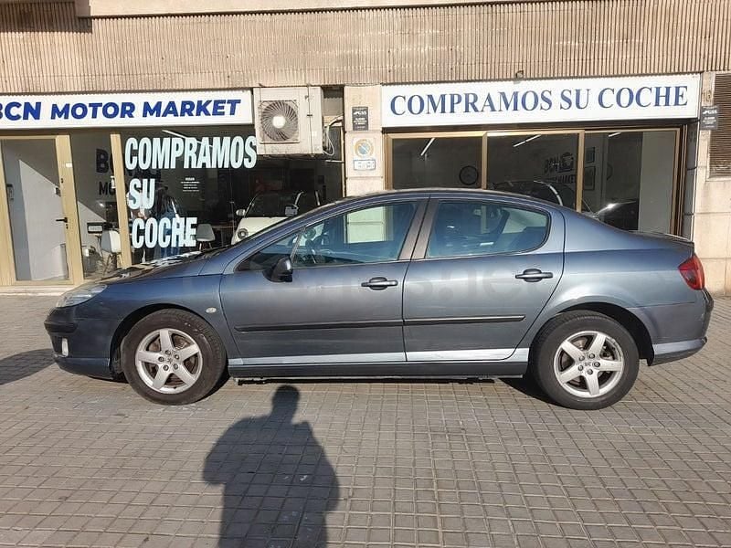 Usado Peugeot 407 125 CV (91 kW) 2008 Azul Berlina