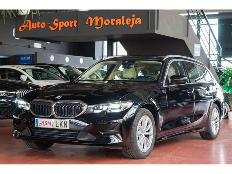 Negro Usado 2020 BMW 318 Sport Line Familiar | 20.900 € (Precio justo) - Imagen 1/4