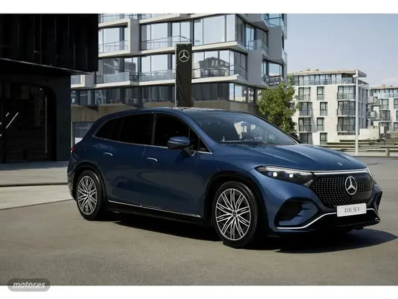 Usado Mercedes EQS450+ 264 kW (360 CV) 2023 Azul Berlina