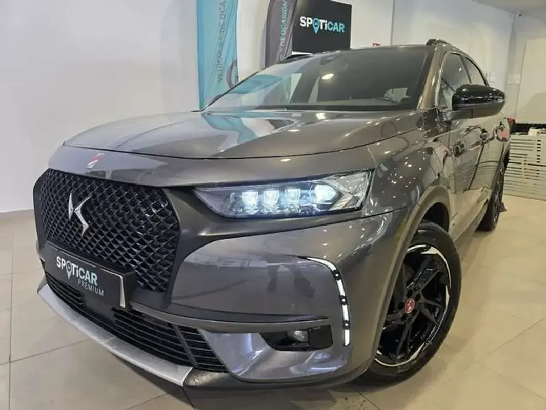 Usado DS Automobiles DS7 Crossback Performance 131 CV (96 kW) 2021 Gris SUV