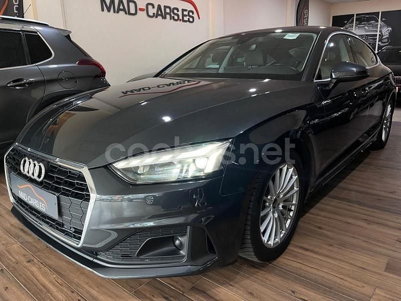 Usado Audi A5 Sportback 163 CV (119 kW) 2020 Gris / plata Utilitario