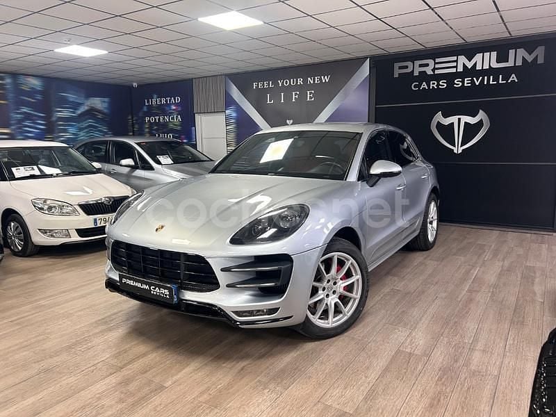 Usado Porsche Macan Turbo 400 CV (294 kW) 2015 Gris / plata SUV