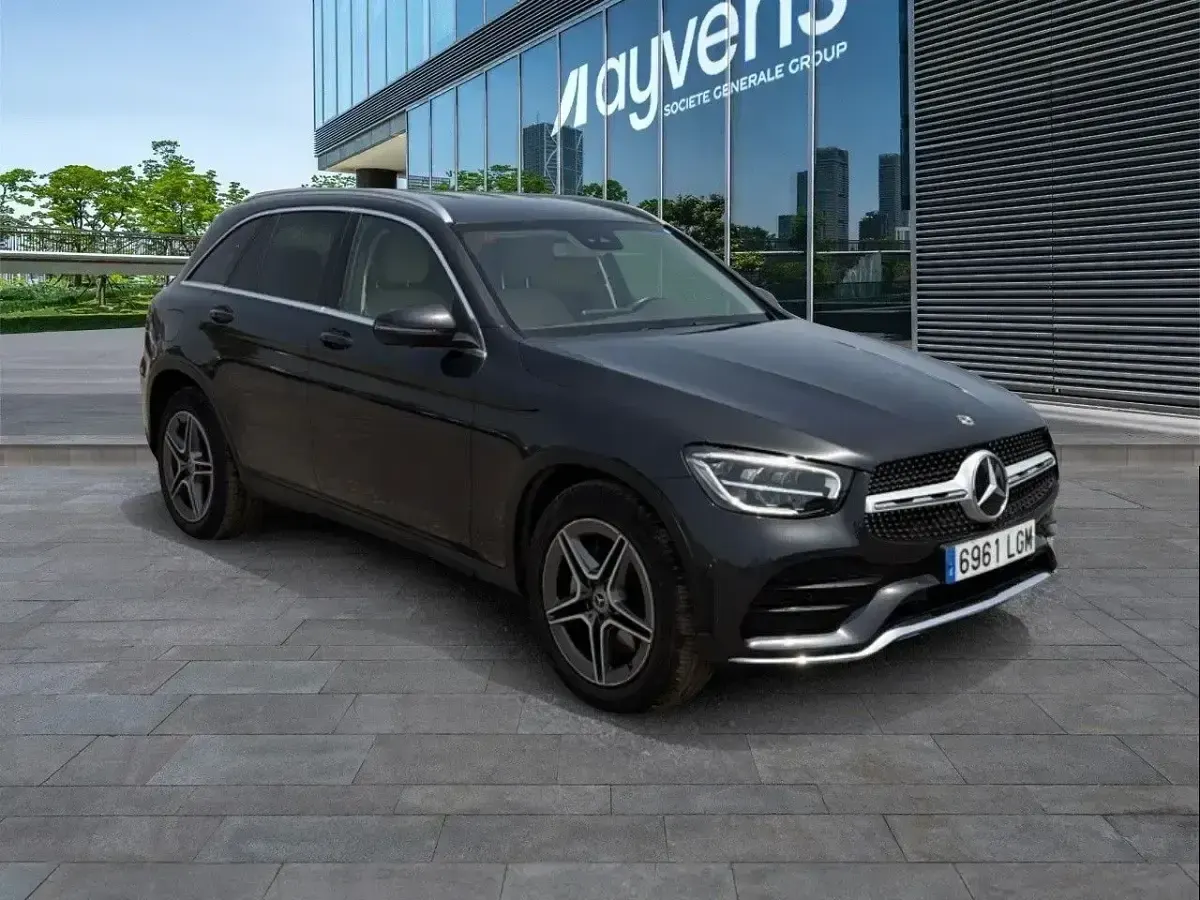 Usado Mercedes GLC220 194 CV (142 kW) 2020 Gris SUV