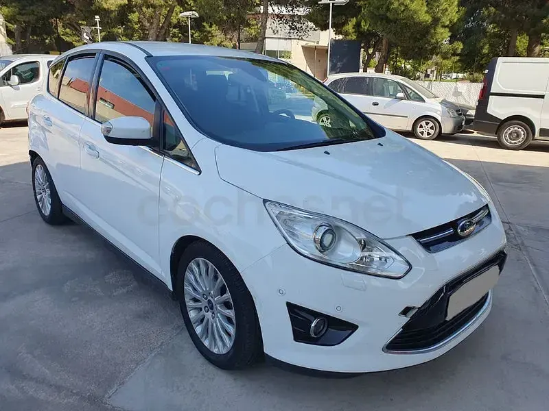 Usado Ford C-MAX Titanium 125 CV (91 kW) 2015 Blanco Monovolumen