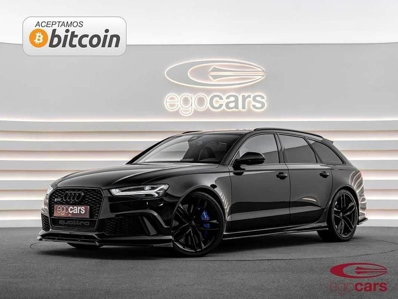 Usado Audi RS6 Performance 605 CV (444 kW) 2016 Negro Familiar