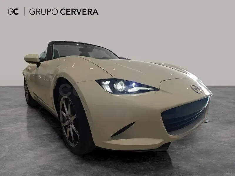 Nuevo Mazda MX5 Exclusive-Line 132 CV (97 kW) 2026 Blanco Descapotable