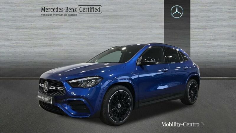 Azul espectra Usado 2024 Mercedes GLA200 AMG line SUV | 44.700 € (Un poco caro) - Imagen 1/4