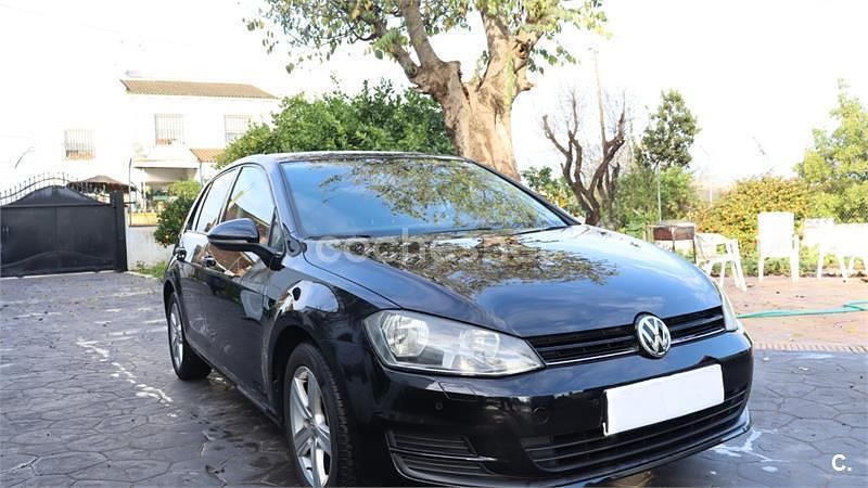 Negro Usado 2013 VW Golf VII Advance Berlina | 7300 € (Super precio) - Imagen 1/4