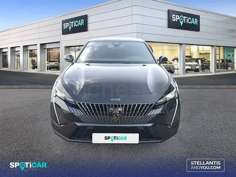 Usado Peugeot 408 GT GT 130 CV (95 kW) 2024 Negro Berlina