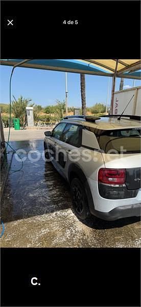 Usado Citroën C4 Cactus Feel 92 CV (67 kW) 2015 Gris / plata Utilitario