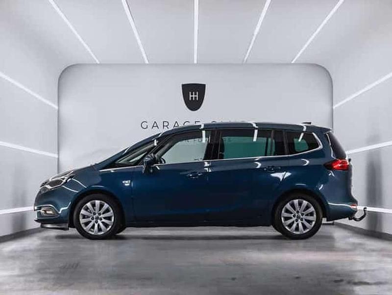 Usado Opel Zafira Excellence 135 CV (99 kW) 2017 Azul Monovolumen