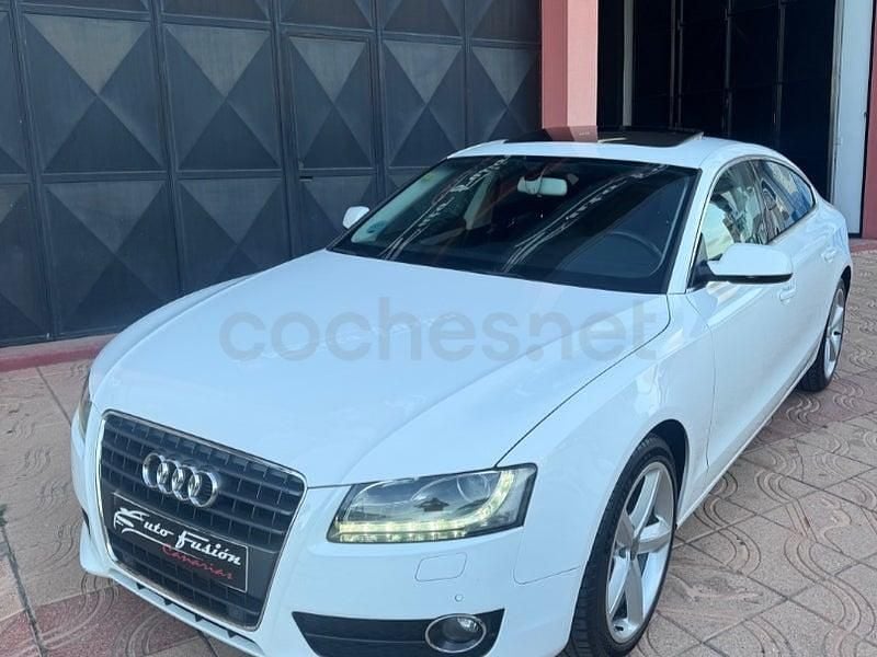 Usado Audi A5 Sportback 211 CV (155 kW) 2011 Blanco Utilitario