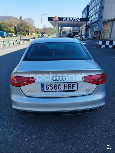 Usado Audi A4 245 CV (180 kW) 2013 Gris / plata Berlina