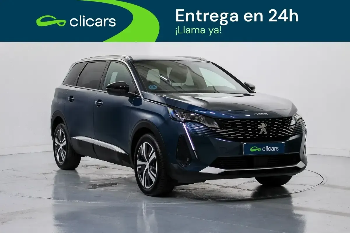 Usado Peugeot 5008 Allure 130 CV (95 kW) 2023 Azul SUV