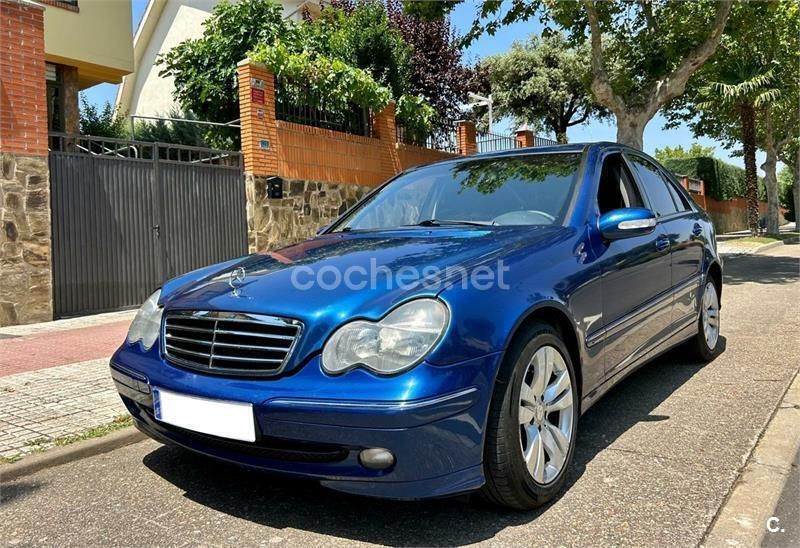 Azul Usado 2004 Mercedes C270 Avantgarde Berlina | 3500 € (Super precio) - Imagen 1/4