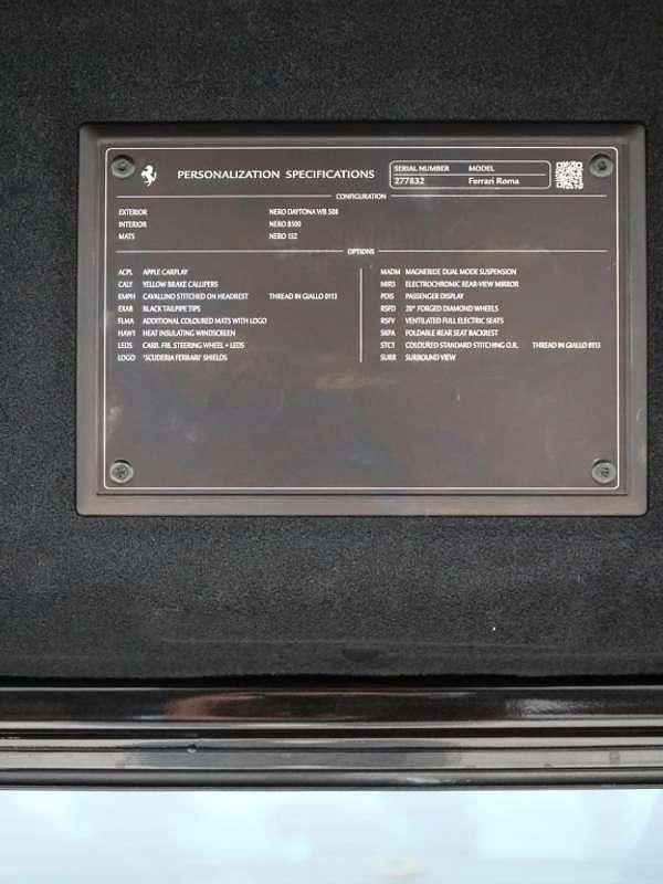 Usado Ferrari Roma 620 CV (456 kW) 2022 Negro Coupe