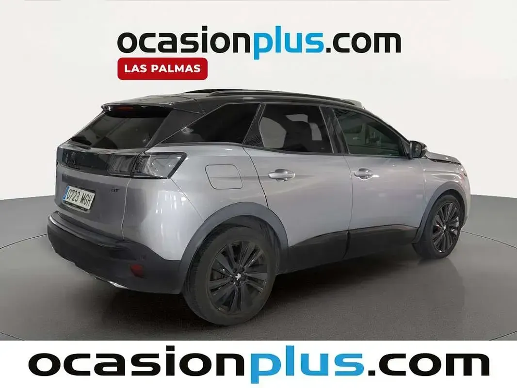 Usado Peugeot 3008 GT 131 CV (96 kW) 2023 Gris SUV