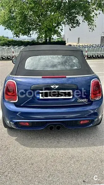 Usado Mini Cooper S Cabriolet 184 CV (135 kW) 2016 Azul Descapotable