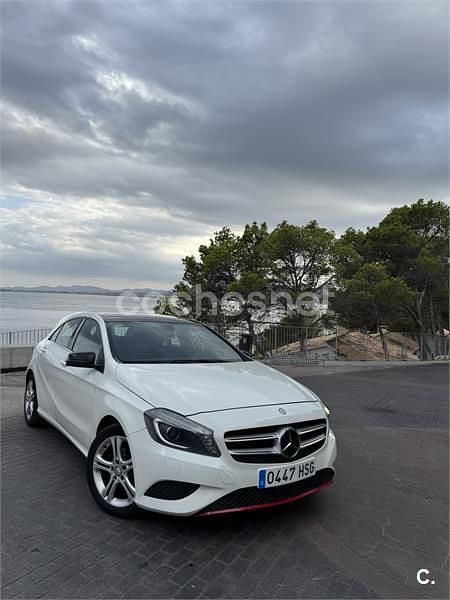 Usado Mercedes A180 Style 109 CV (80 kW) 2013 Blanco Berlina