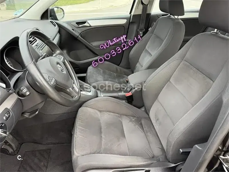 Usado VW Golf VII Advance 122 CV (89 kW) 2012 Negro Berlina