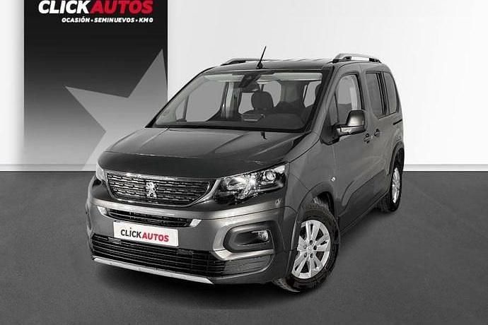 Negro Usado 2021 Peugeot Rifter Allure Monovolumen | 15.400 € (Super precio) - Imagen 1/4