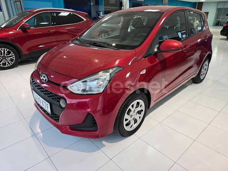 Usado Hyundai i10 GO! 66 CV (48 kW) 2019 Granate Utilitario