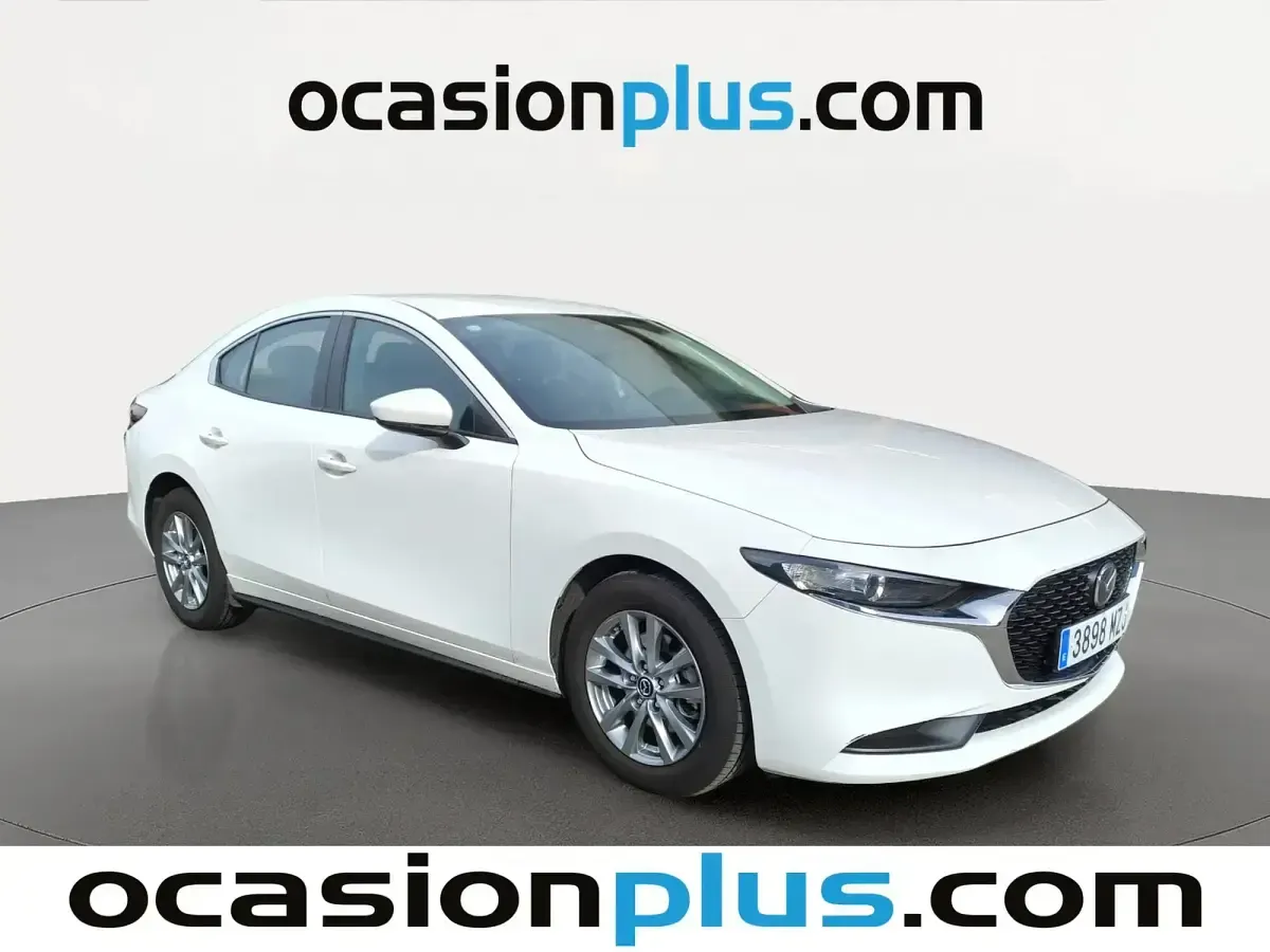Używany Mazda 3 Prime-Line 140 KM (102 kW) 2025 Biały Sedan/Limuzyna