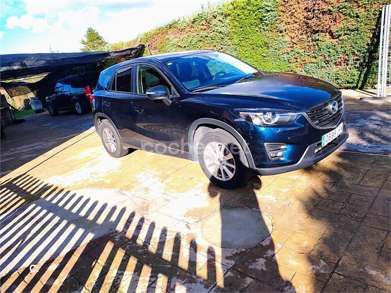 Usado Mazda CX-5 Style 150 CV (110 kW) 2015 Azul SUV
