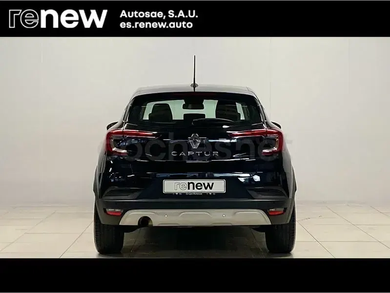 Usado Renault Captur Intens 100 CV (73 kW) 2020 Negro SUV