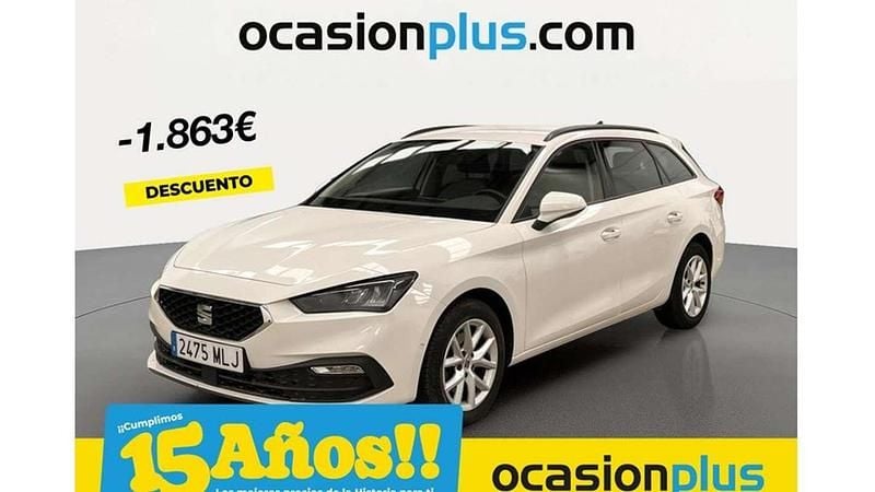 Blanco Usado 2023 Seat Leon ST Style Familiar | 17.819 € (Precio justo) - Imagen 1/4