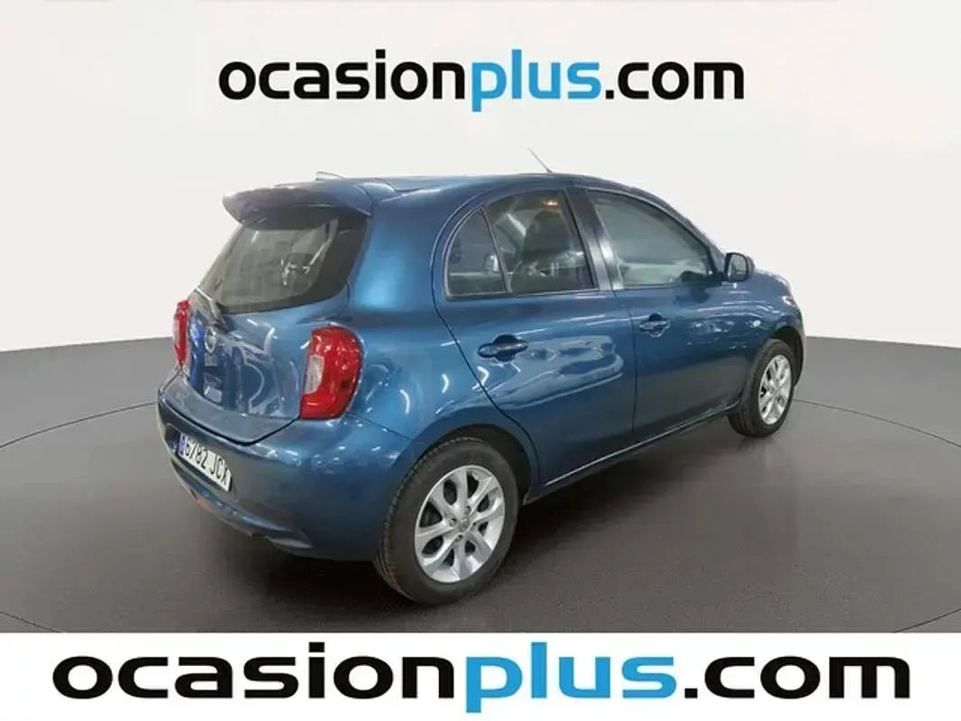 Usado Nissan Micra Acenta 80 CV (58 kW) 2015 Azul Utilitario