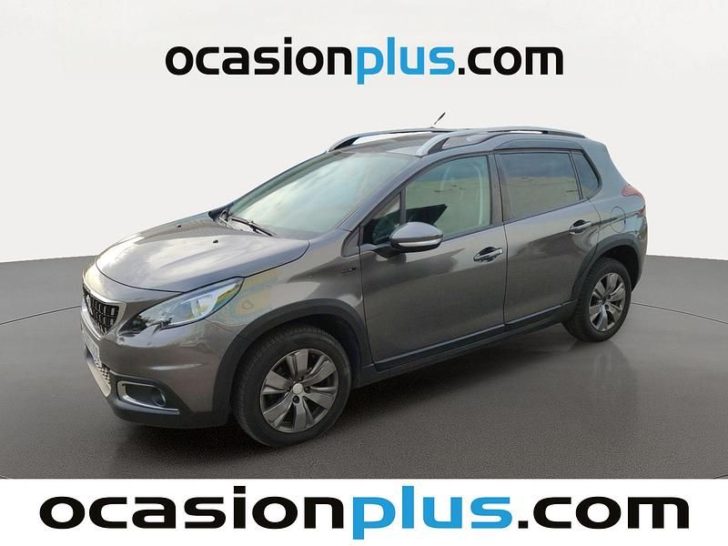 Gris plata Usado 2019 Peugeot 2008 Signature Sky SUV | 13.046 € (Precio justo) - Imagen 1/4