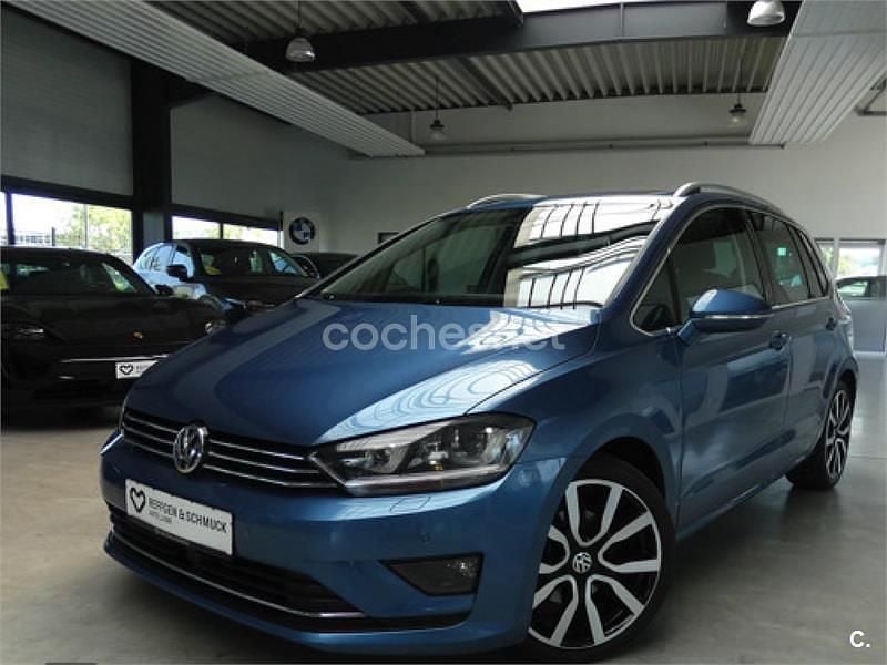 Usado VW Golf Sportsvan Sportline 150 CV (110 kW) 2014 Azul Monovolumen