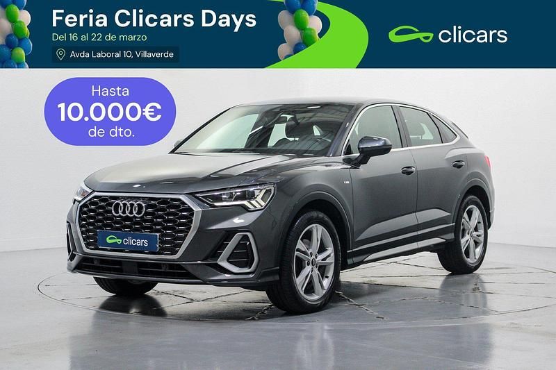 Usado Audi Q3 Sportback S-Line 150 CV (110 kW) 2021 Gris / plata SUV