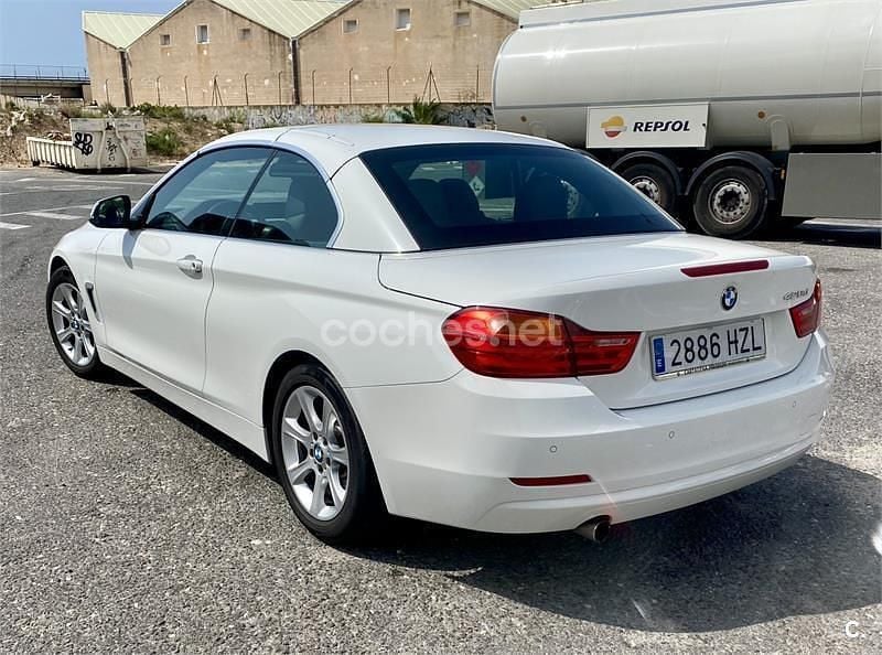 Usado BMW 420 184 CV (135 kW) 2014 Blanco Descapotable