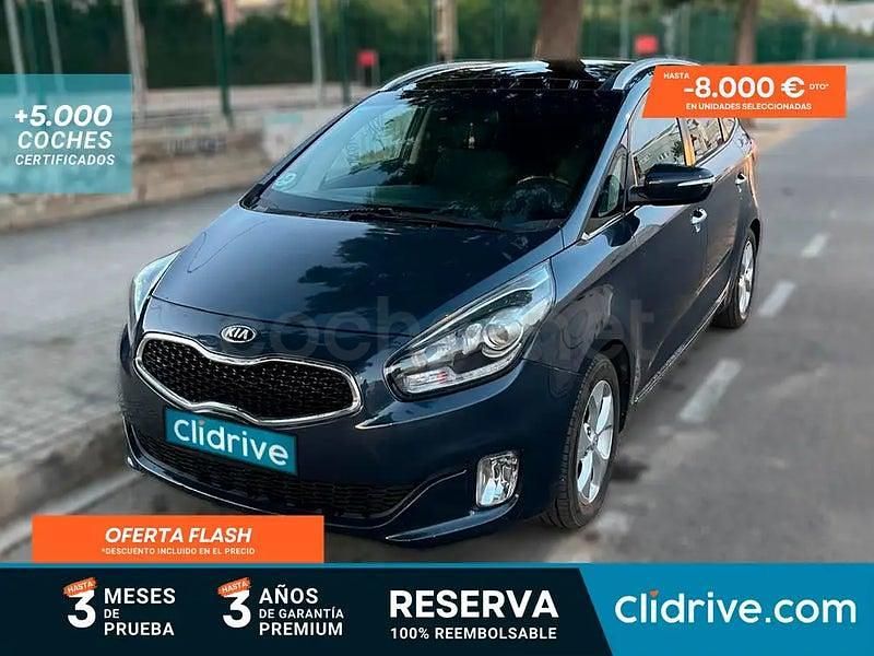 Usado Kia Carens 141 CV (103 kW) 2015 Azul Monovolumen