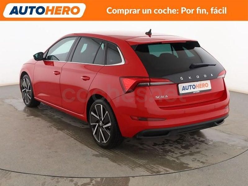 Usado Skoda Scala Ambition 150 CV (110 kW) 2019 Rojo Utilitario