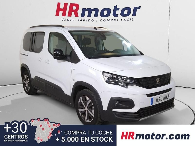 Blanco Usado 2023 Peugeot Rifter GT Monovolumen | 21.690 € (Precio justo) - Imagen 1/4