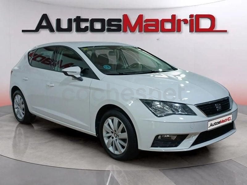 Usado Seat Leon Style 115 CV (84 kW) 2019 Blanco Berlina