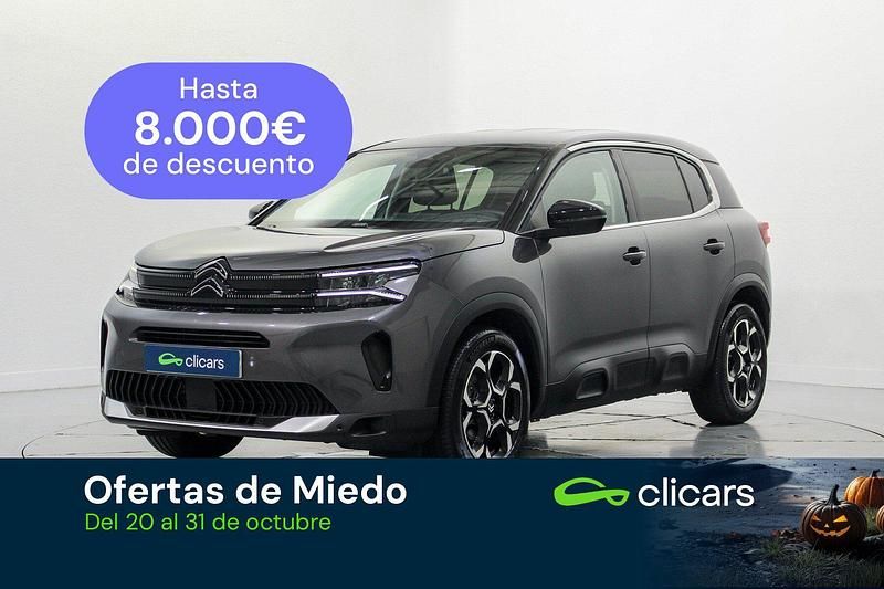 Gris Usado 2024 Citroën C5 Aircross SUV | 24.990 € (Precio justo) - Imagen 1/4