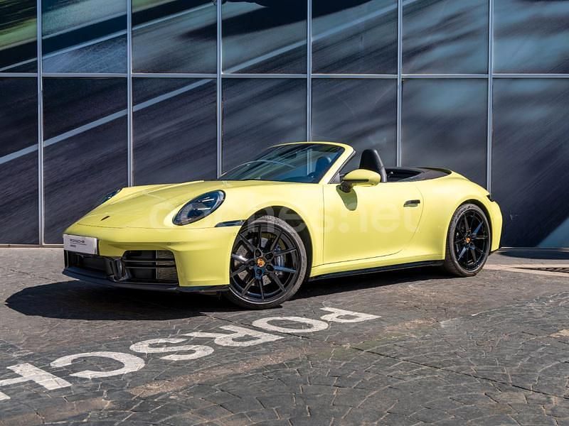 Amarillo Usado 2024 Porsche 911 Carrera Cabriolet Descapotable | 178.400 € (Un poco caro) - Imagen 1/4