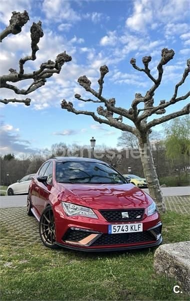 Usado Seat Leon CUPRA 300 CV (220 kW) 2018 Rojo Berlina