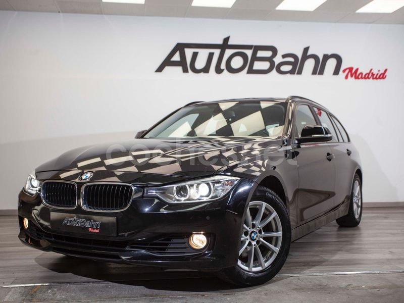 Negro Usado 2015 BMW 318 Familiar | 13.500 € (Precio justo) - Imagen 1/4